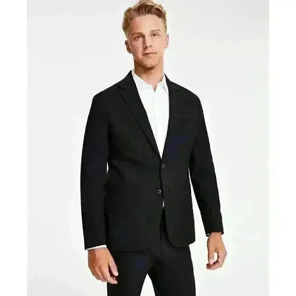 NEW! Calvin Klein Men's XL Refined Slim-Fit Stretch Suit Jacket NWT $269 - Picture 3 of 5